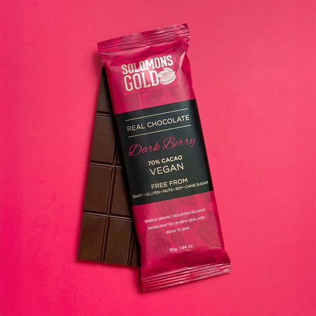 Solomons Gold Dark Berry 70% 55g
