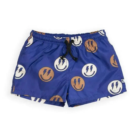 RECYCLED SWIM SHORTS - SMILIES