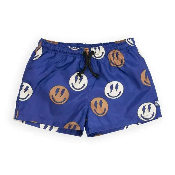 RECYCLED SWIM SHORTS - SMILIES
