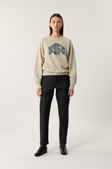 Sweatshirt Pascal Ecru-Chine