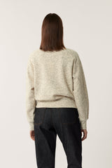 Sweatshirt Pascal Ecru-Chine