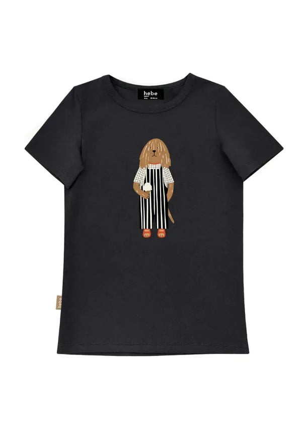 Organic cotton women's T-shirt - Dog Print