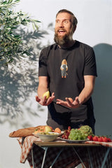 Organic cotton men's T-shirt - Dog Print