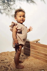 ROMPER WITH FLORAL PRINT