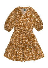 WOMEN WRAP SUMMER DRESS