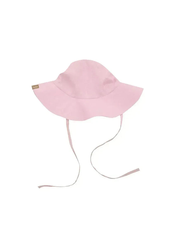 Girl's linen sunhat - Lilac