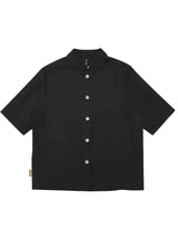 Women linen shirt - Black