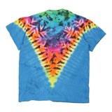 Liquid Blue Tie-Dye T-Shirt - Small Multicoloured Cotton