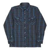 Kuhl Checked Shirt - Medium Navy Cotton