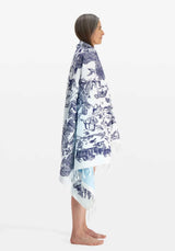 Scarf Fouta 100 Reverie Fo17rev00 Blanc-White