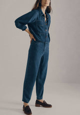 Leone 牛仔蓝衬衫