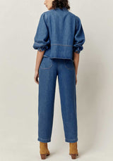 Leone 牛仔蓝衬衫