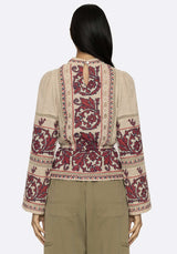 Blouse Ss24-082 Taupe