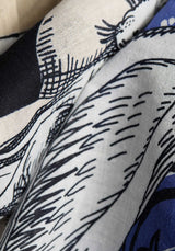 围巾 Et191no01 黑色