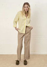 Pants Po1235-241 Savy Sleek Worke Praline