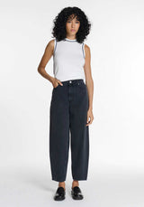 Jemma Denim 黑色水洗牛仔裤