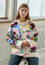 Jacket Maggie Suzani White-Rose