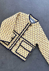 Jacket Adriane Jacket Yellow-Flower