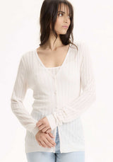 Cardigan 460-fgi232 Cream