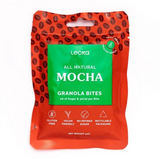 LECKA-NATURAL VEGAN GRANOLA BITES MOCHA 40G