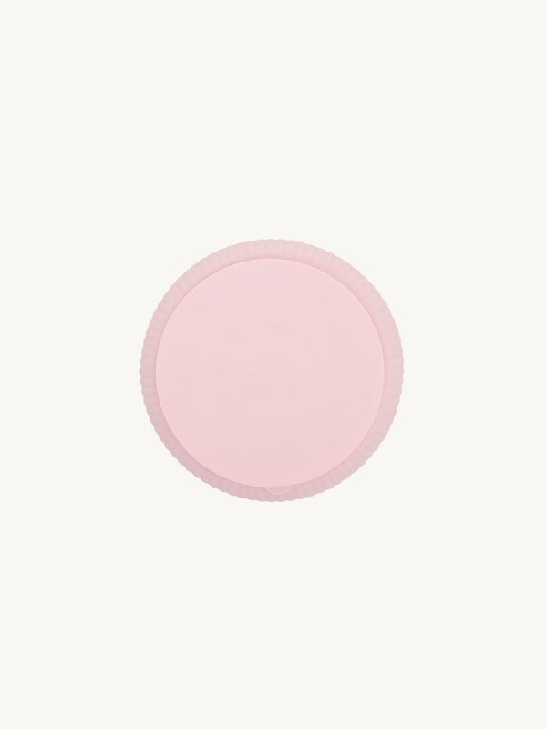 Seashell Silicone Plate With Suction - Pink｜Baby Plate