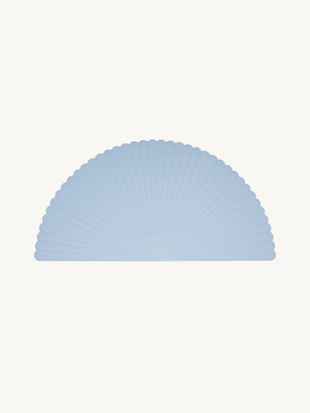 Seashell Silicone Placemat - Blue｜Kids Placemat
