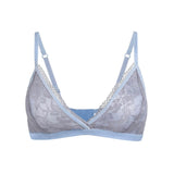 Serenity - Lace Organic Cotton & Silk Bralette - Juliemay Lingerie