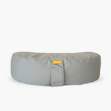 Grey Halfmoon Cushion