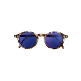 Sun Junior #D Blue Tortoise Blue Mirror