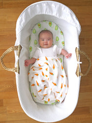 Organic Swaddle Set - First Foods (Avocado & Carrot)