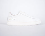 SYDNEY | Classic Recycled Leather sneakers in White - for him & her