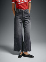 THELMA GREY LOW WAIST JEANS