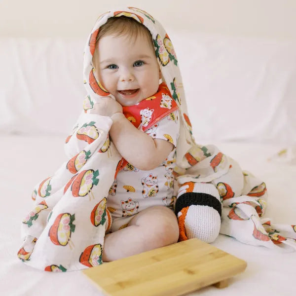 Organic Bamboo Blend Swaddle - Ramen