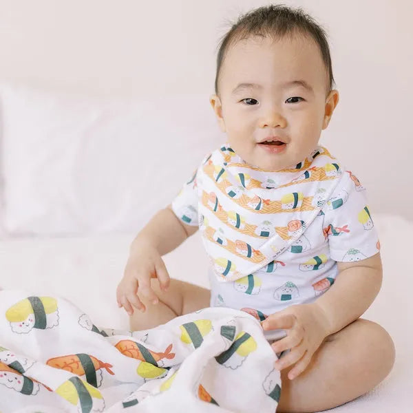 Organic Cotton Baby Onesie - Sushi