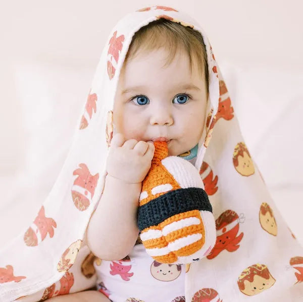 Organic Cotton Baby Onesie - Takoyaki