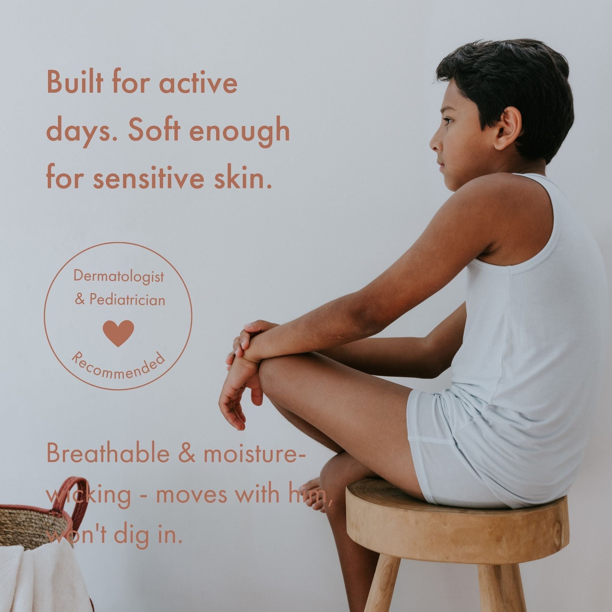 Teen Boys' TENCEL™ Micro Modal Ultra Soft Boxer Briefs - Set of 2 | Cloth Diapers | Just Peachy