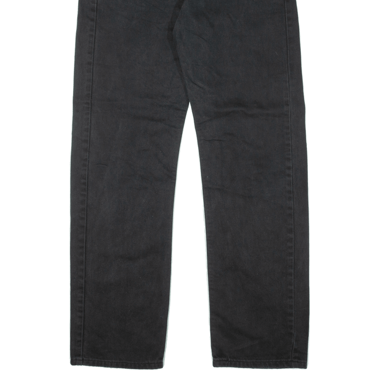 LEVI'S 751 Jeans Mens Black Regular Straight Denim W31 L32