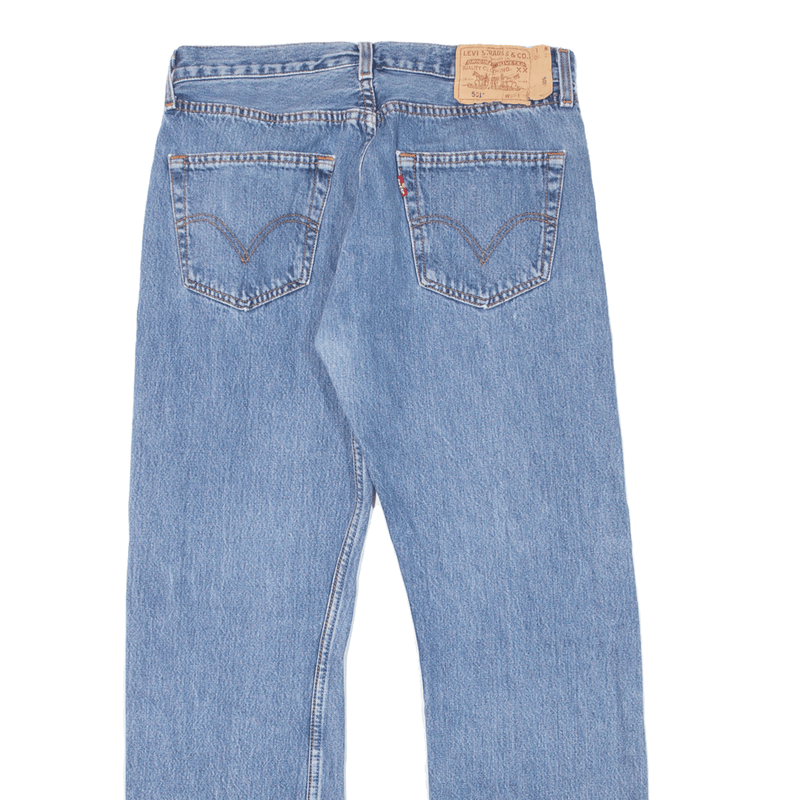 LEVI'S 501 Jeans Mens Blue Regular Straight Denim W32 L30