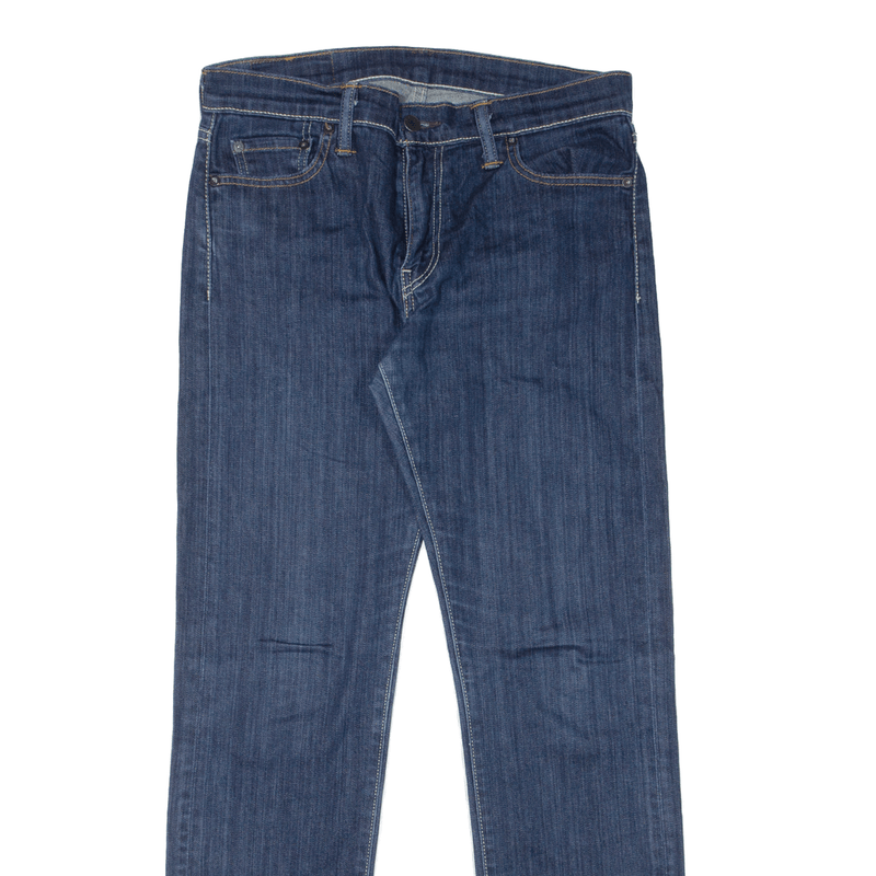 LEVI'S 504 Jeans Mens Blue Regular Straight Denim W30 L32