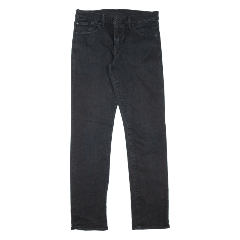 LEVI'S 511 Jeans Mens Black Slim Straight Denim W29 L32