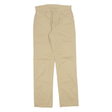 LEVI'S 751 Mens Trousers Beige Slim Straight W30 L32