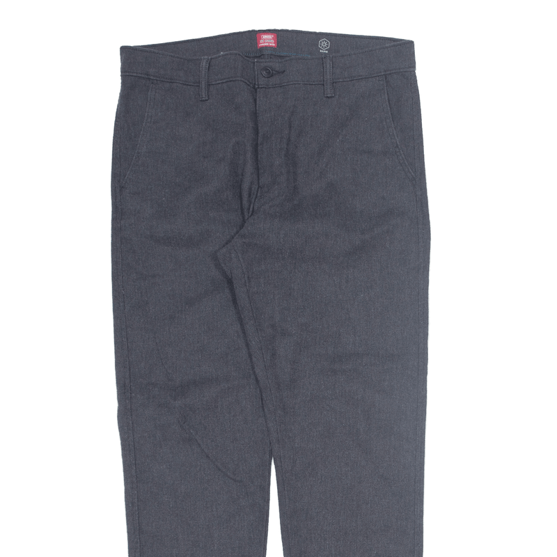 LEVI'S XX Chino Mens Trousers Grey Regular Tapered W34 L32