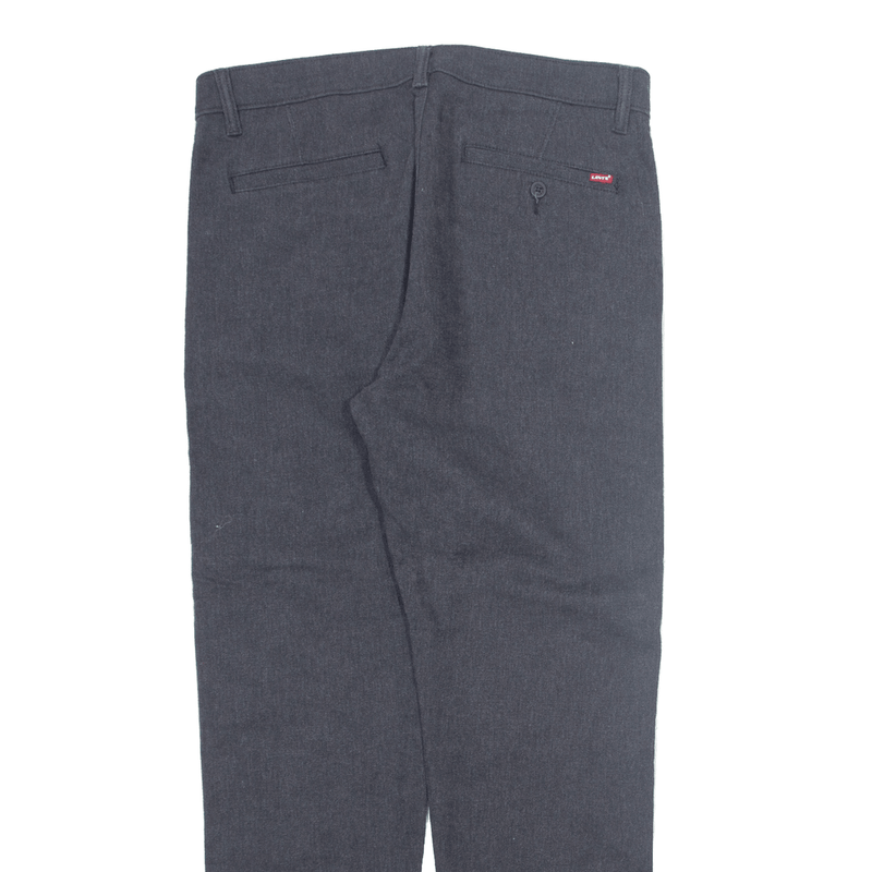 LEVI'S XX Chino Mens Trousers Grey Regular Tapered W34 L32