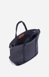 Mini Bag Linen Cabas Xs Ve31-v40410 Denim