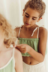 Crop top for girl's - Green