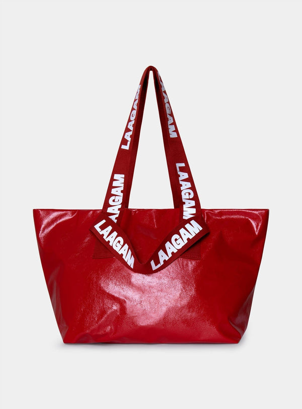 MALMÖ RED SHOPPER BAG