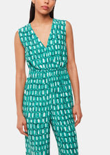 Jumpsuit 38480 Green-multi