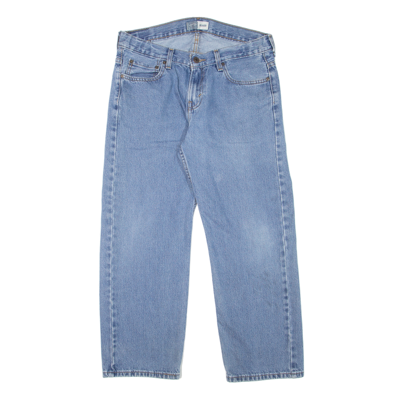 LEVI'S Signature Boys Jeans Blue Relaxed Straight Denim W32 L27