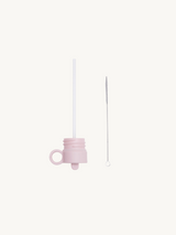 Seashell Insulated Drinking Bottle 350ML - Pink｜For Baby