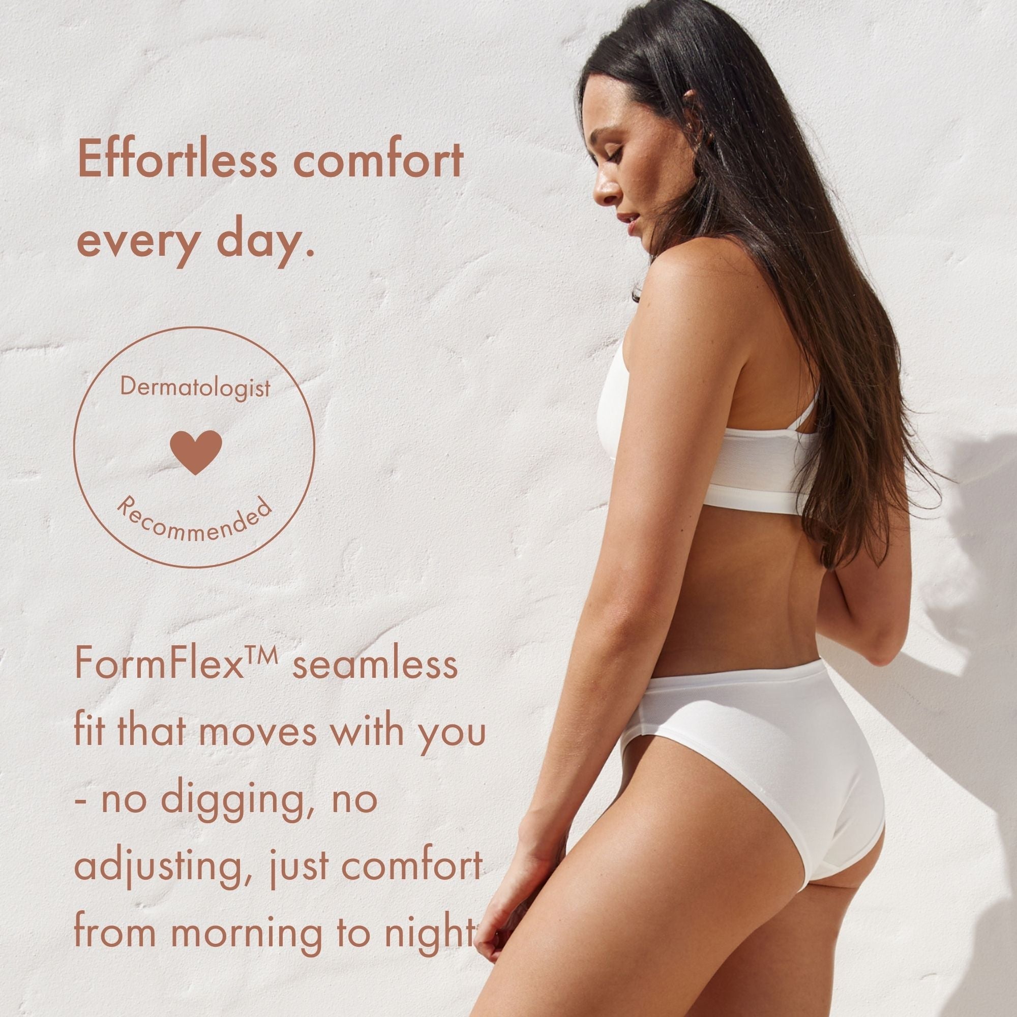 Womens' TENCEL™ Micro Modal The Weekender Bikini Briefs | Cloth Diapers | Just Peachy